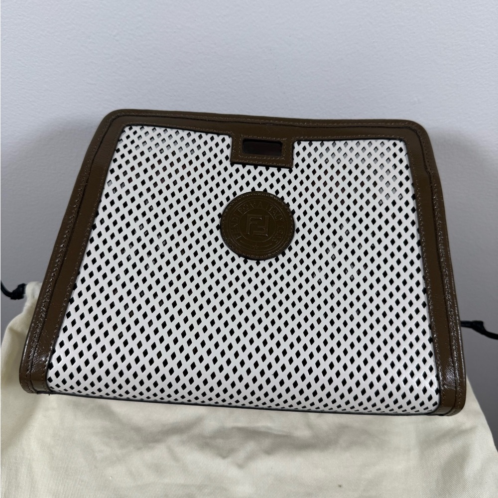 Sold somewhere else FENDI PEEKA BOO DEFENDER CLUTCH - Picture 12 of 12